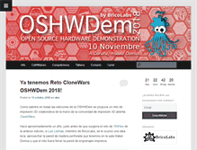 Tablet Screenshot of oshwdem.org